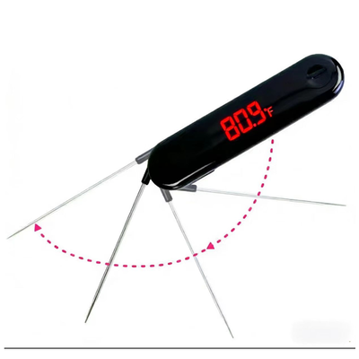 InstaProbe (менее 0,6 секунды) Профессиональный термометр мяса цифровой, мгновенно считываемый термометр с OLED-дисплеем, водонепроницаемый IP67 для гриля, барбекю, приготовления пищи, курения, домашнего пива, сертифицированный NSF