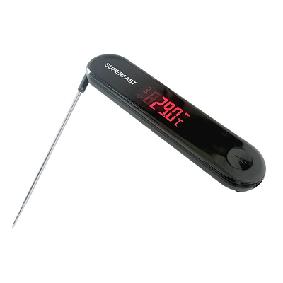 InstaProbe (менее 0,6 секунды) Профессиональный термометр мяса цифровой, мгновенно считываемый термометр с OLED-дисплеем, водонепроницаемый IP67 для гриля, барбекю, приготовления пищи, курения, домашнего пива, сертифицированный NSF